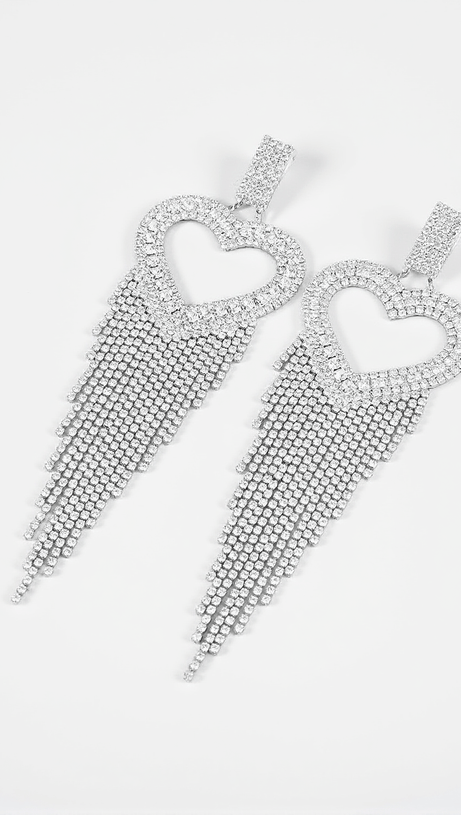 RORY HEART TASSEL EARRINGS