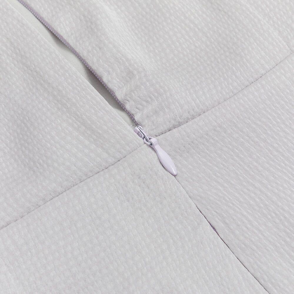 AIIZIE SATIN RUCHED DRESS IN GREY - product image