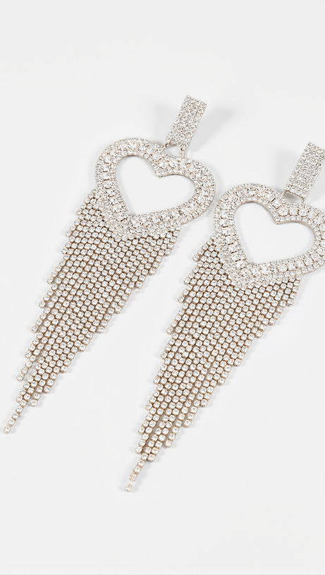 RORY HEART TASSEL EARRINGS