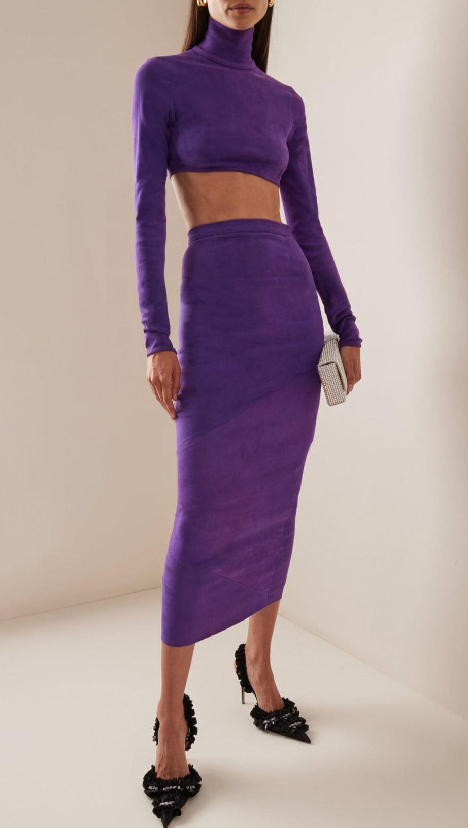 SLINGBACK-PUMPS AUS SEIDE