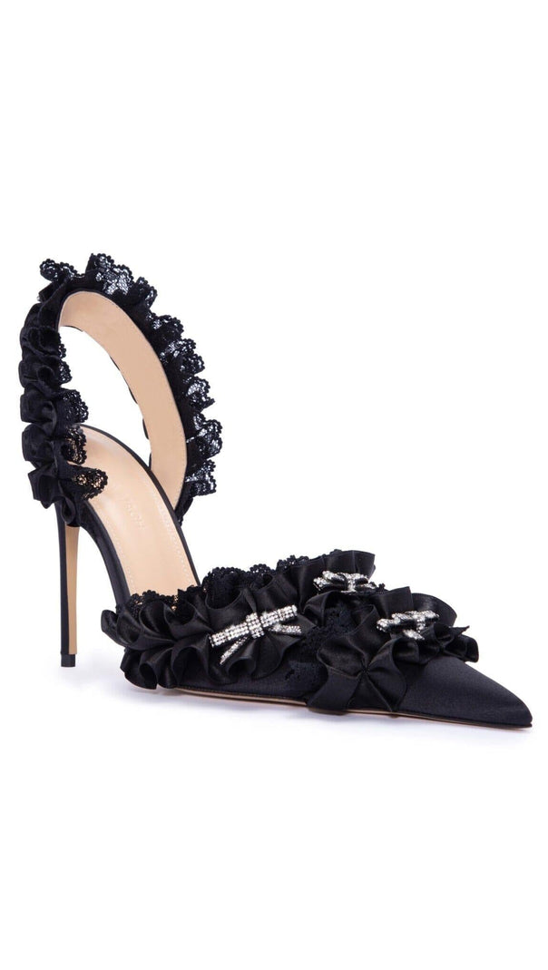 AIIZIE SILK SLINGBACK PUMPS - product image