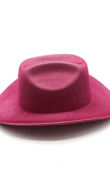 SPARKLE HAT IN HOT PINK
