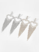 Rory Heart Tassel Earrings