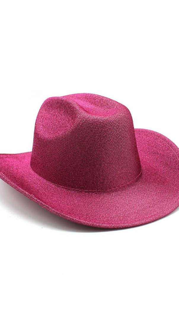 AIIZIE SPARKLE HAT IN HOT PINK - product image