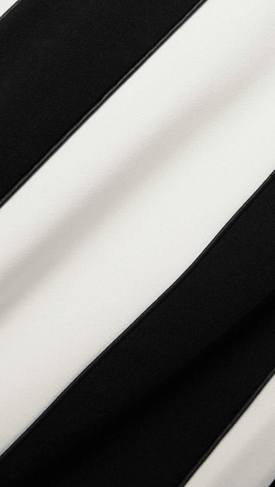 STRAPLESS STRIPED MAXI DRESS