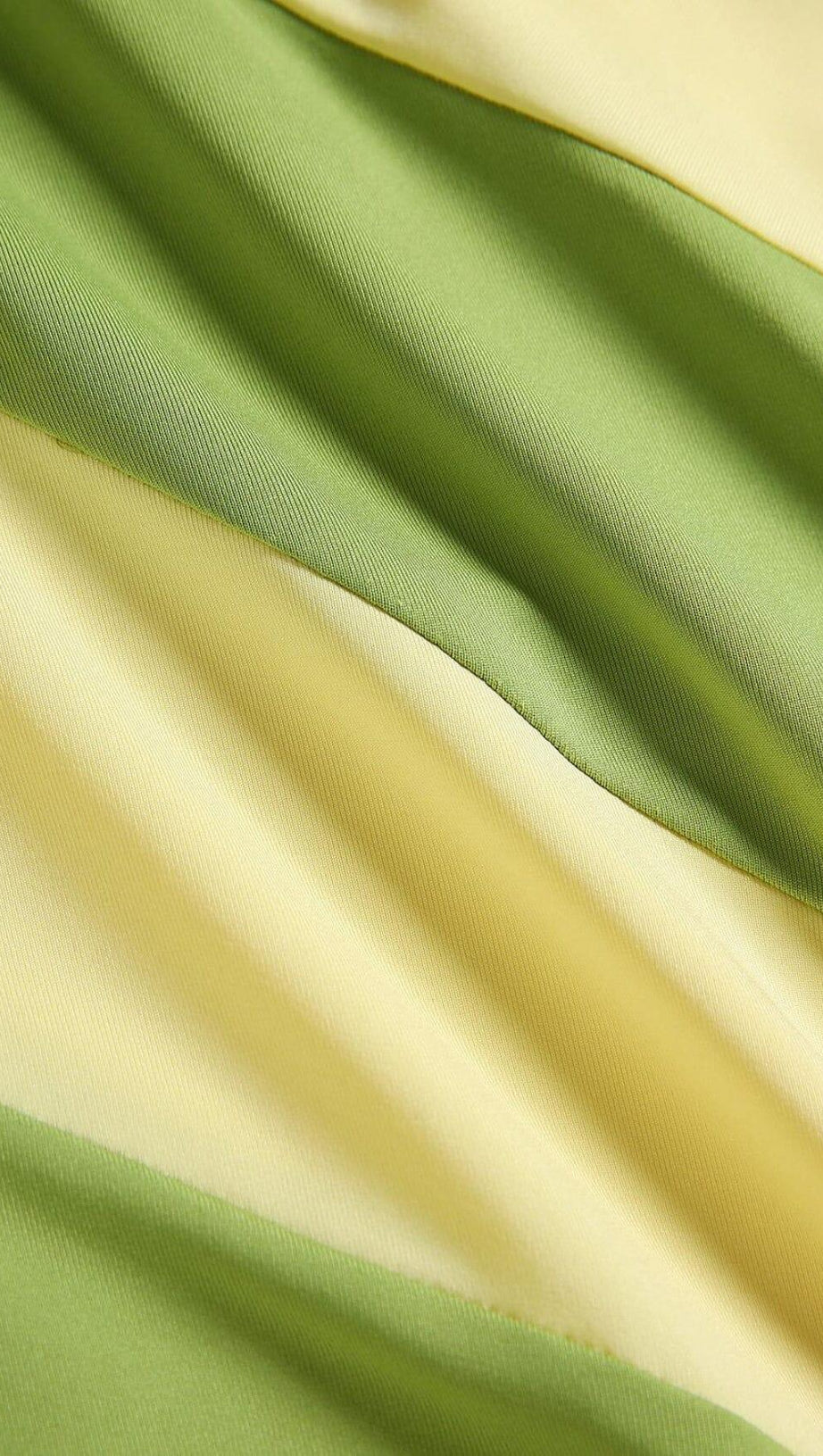 TASSEL IRREGULAR TWO-PIECE DRESS IN MOSS GREEN