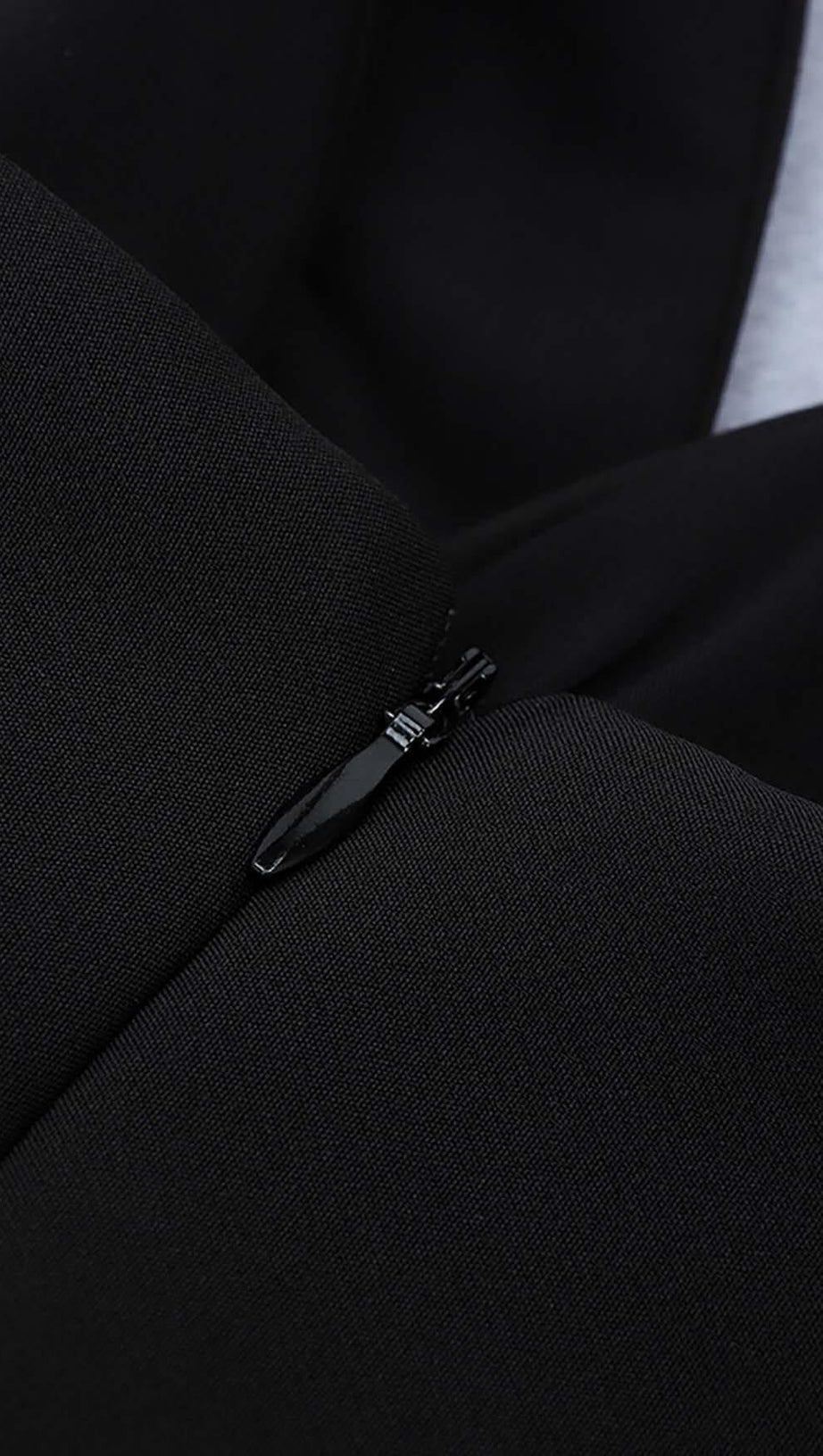 TWISTED BOW SILK FAILLE JUMPSUIT