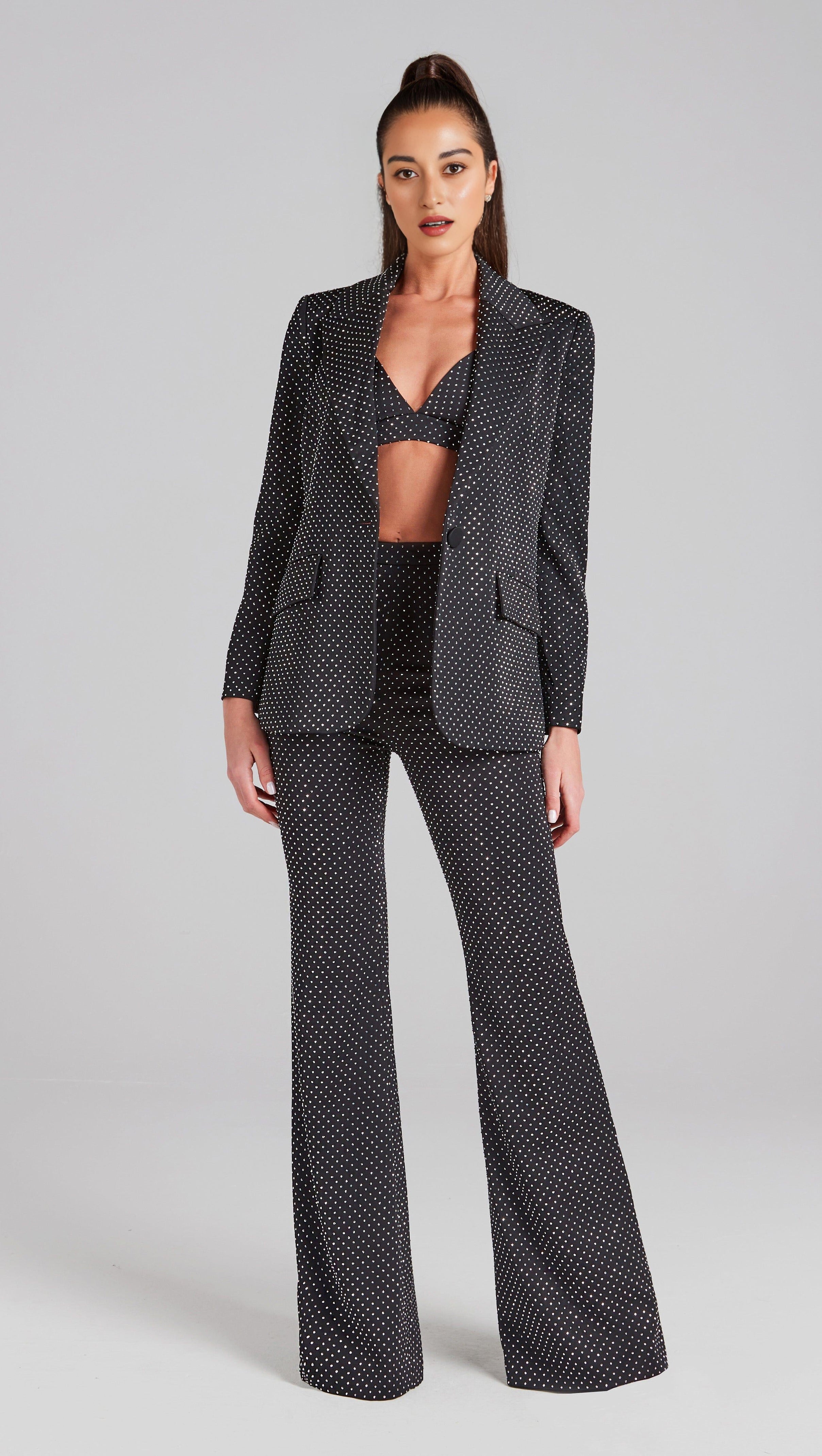 AIIZIE BLINGBLING BLAZER THREE-PIECE SUIT - product image