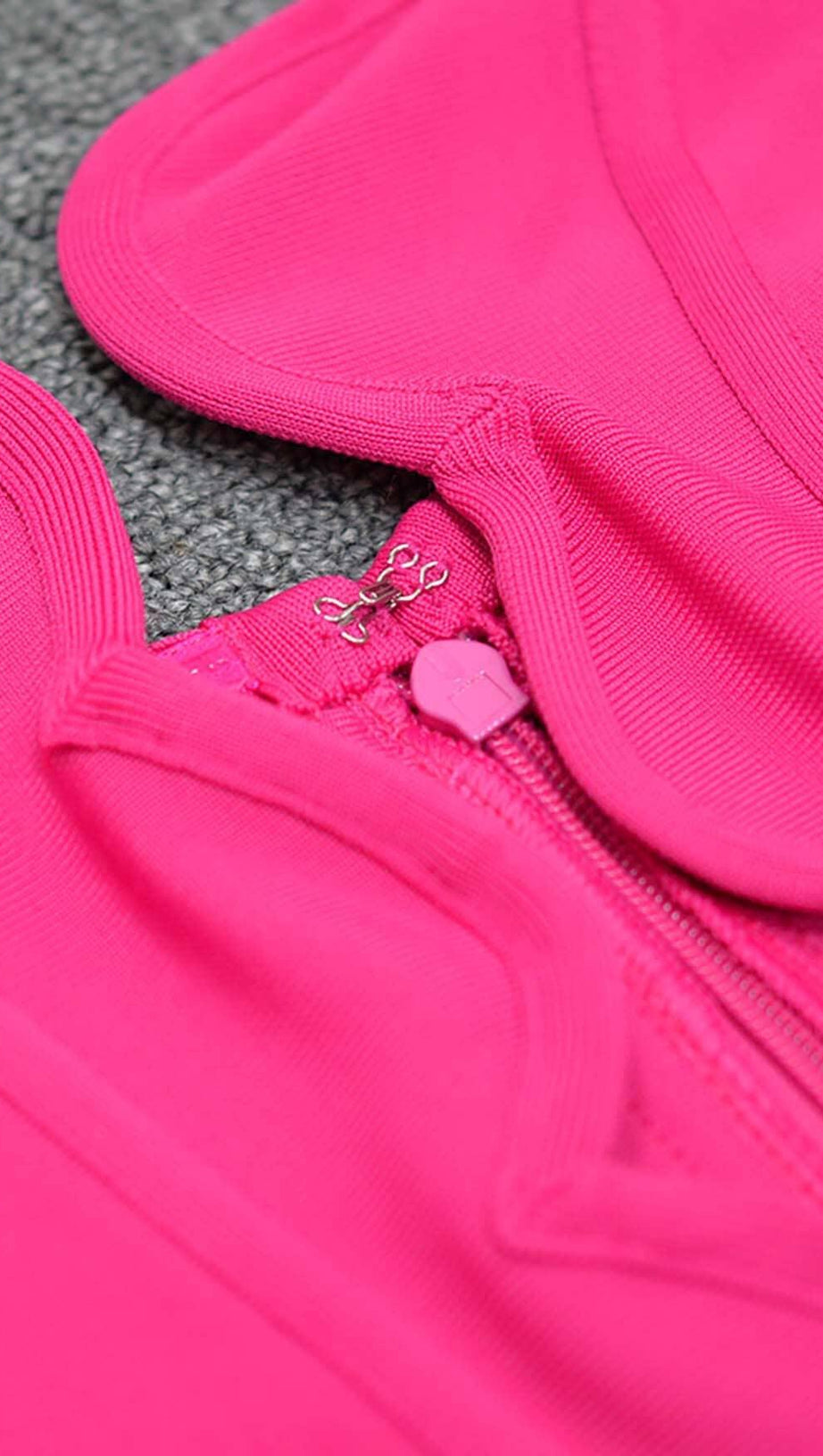 OFF THE SHOULDER BODYCON MIDI DRESS IN ROSE RED