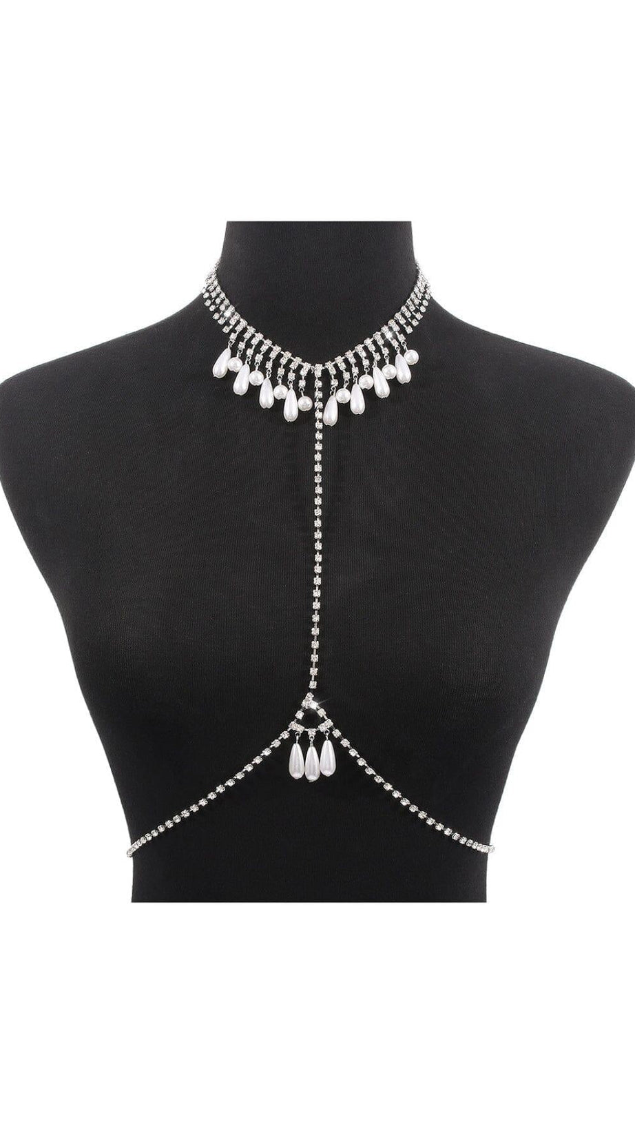 PEARL DIDAMOND BODY CHAIN