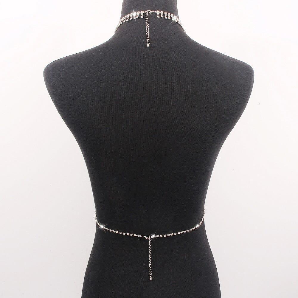 AIIZIE PEARL DIDAMOND BODY CHAIN - product image