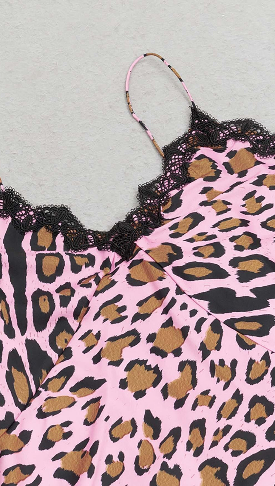 SPAGHETTI STRAP STRIPE MAXI DRESS IN PINK