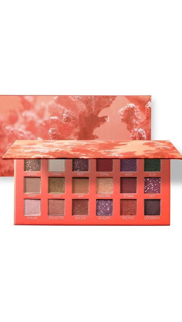 AIIZIE GLITTER SHIMMER MATTE SMOKY EYE SHADOW 18 COLORS - product image