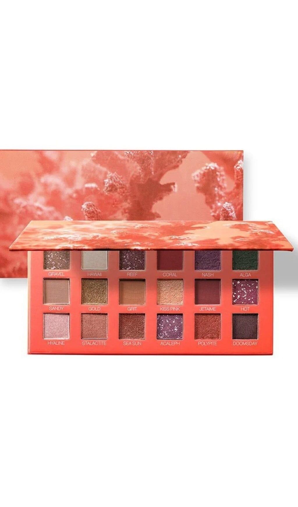 Glitzernder, schimmernder, matter, rauchiger Lidschatten, 18 Farben