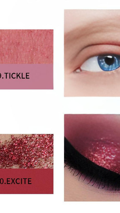 MATTE EASY COLOR PEARL 18 COLOR PINK EYESHADOW