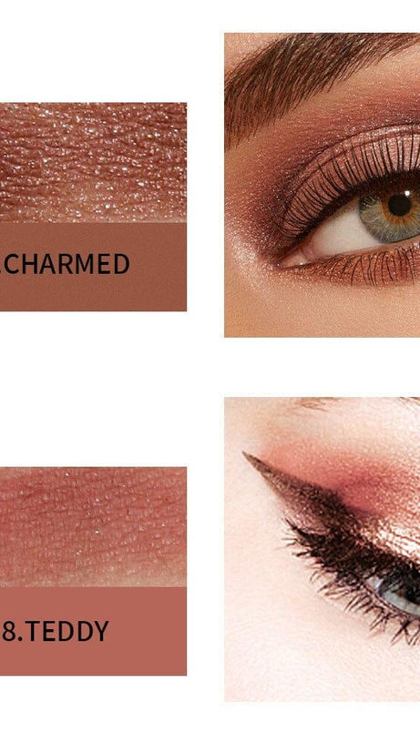 MATTE EASY COLOR PEARL 18 COLOR PINK EYESHADOW