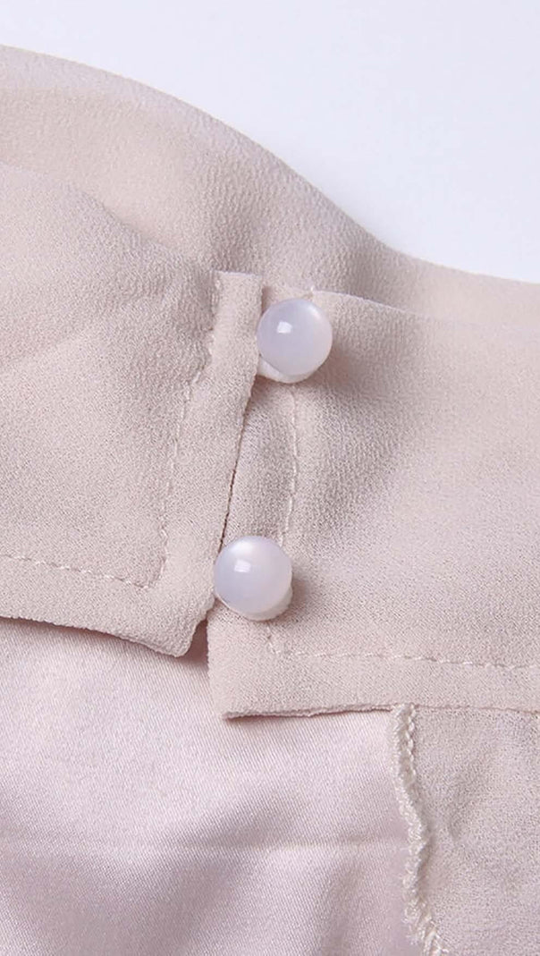 AIIZIE SLEEVELESS RUFFLES MINI DRESS IN WHITE - product image