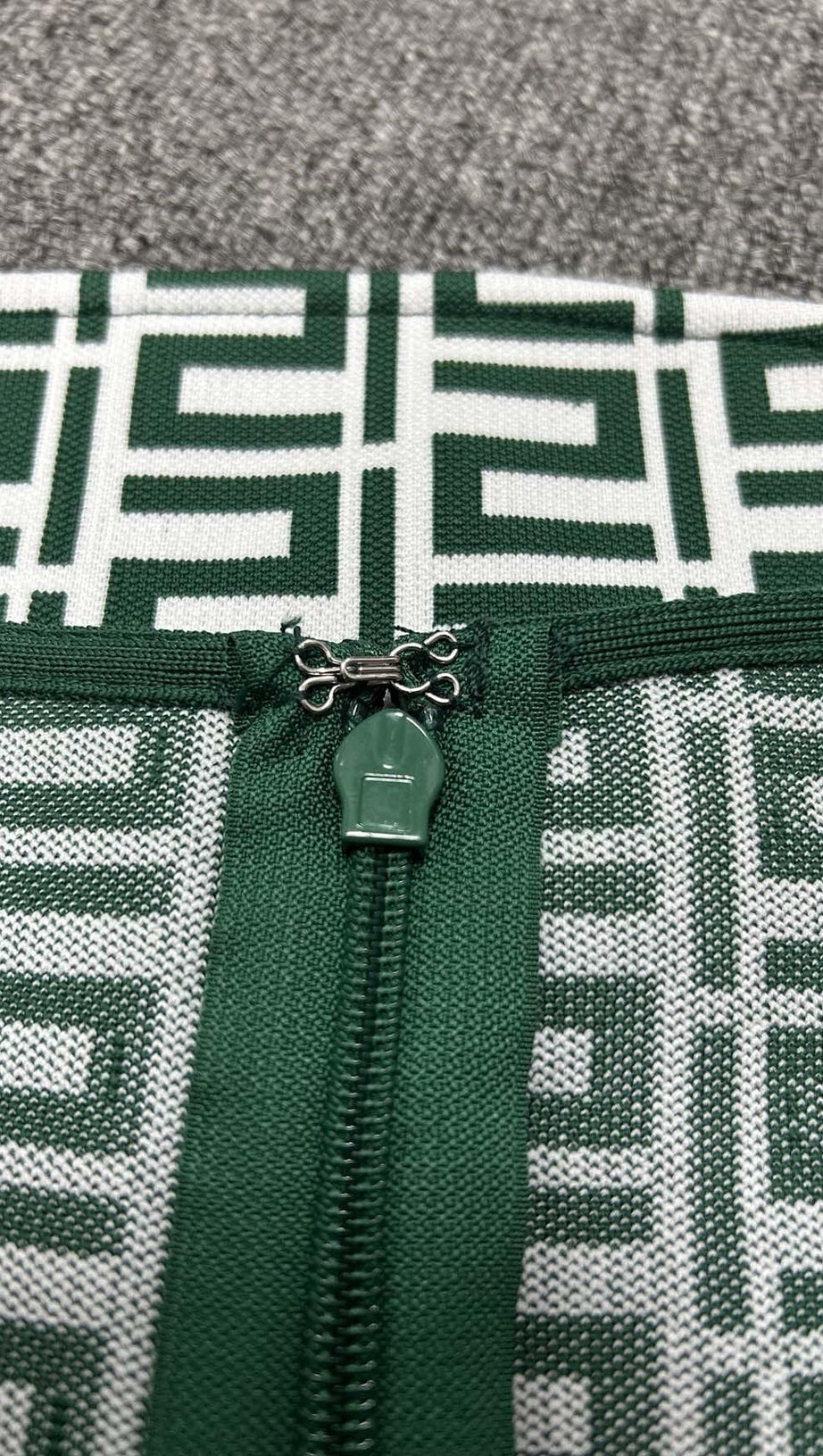 SPAGHETTI STRAP BANDAGE MIDI DRESS IN GREEN