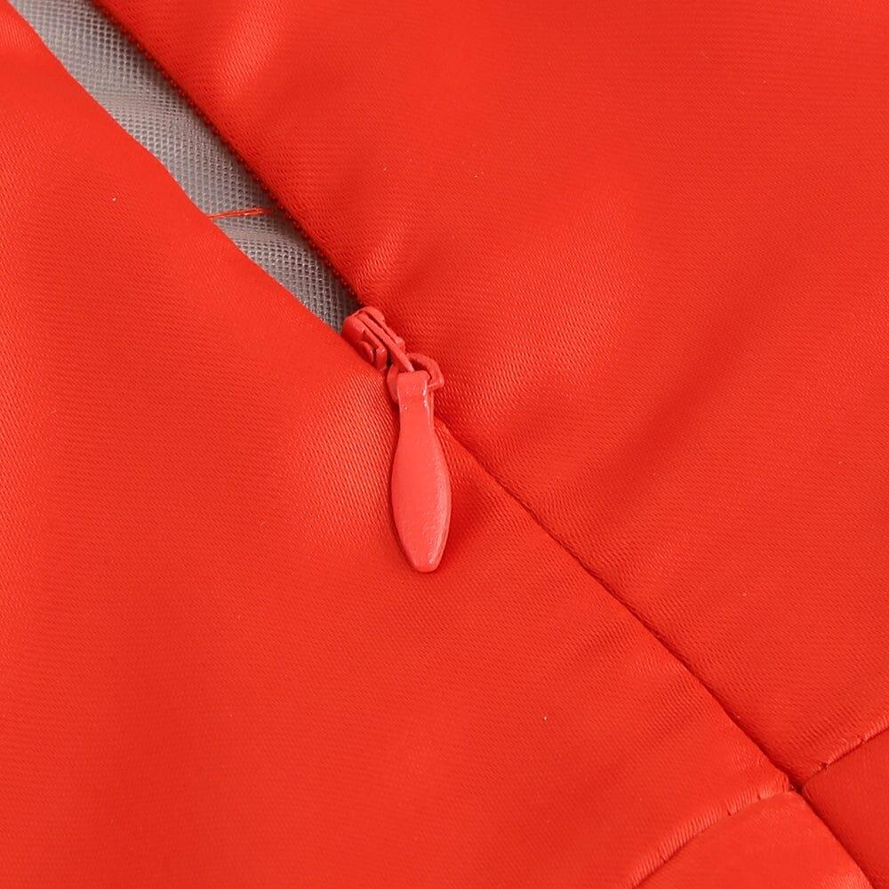 AIIZIE SLEEVELESS THIGH SLIT MAXI DRESS IN RED - product image