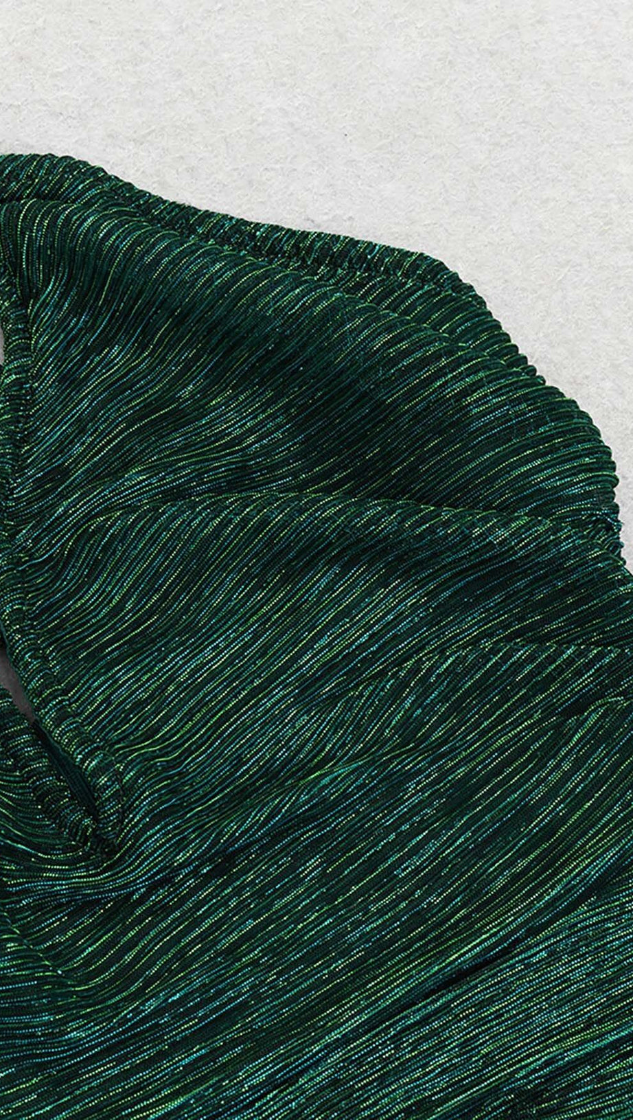 SPLIT THIGH MESH MIDI DRESS IN OLIVE GREEN