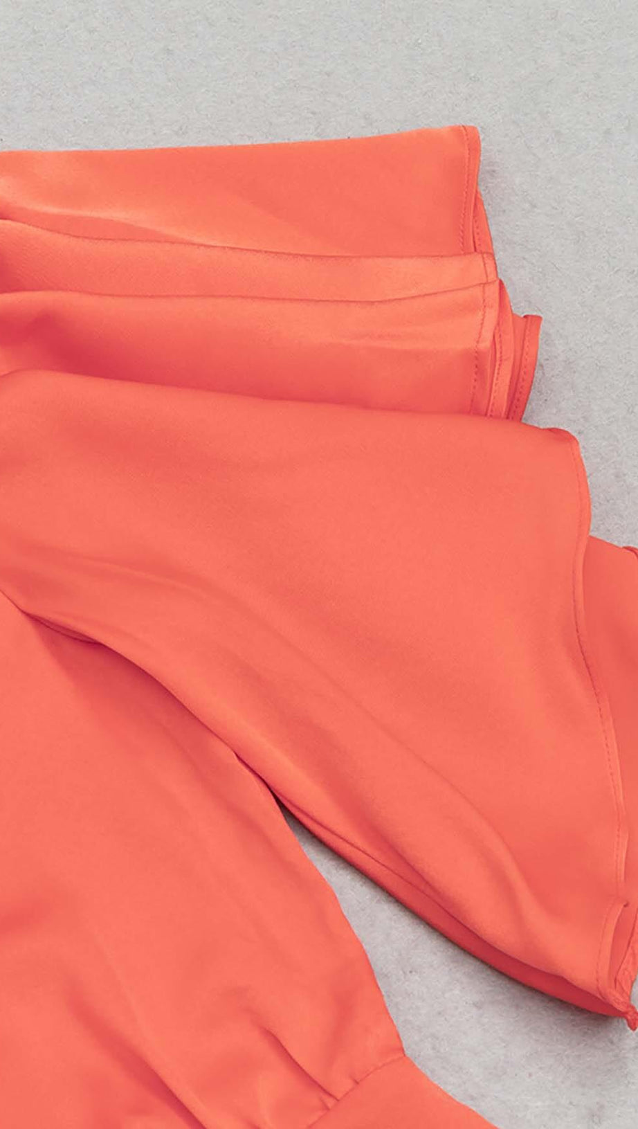 OFF THE SHOULDER SATIN MIDI DRESS IN RED