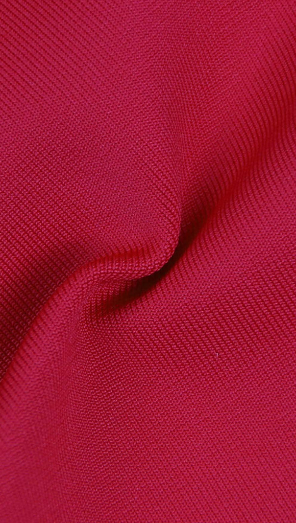 ABITO MIDI SENZA SPALLINE CON BRALETTE IN ROSSO