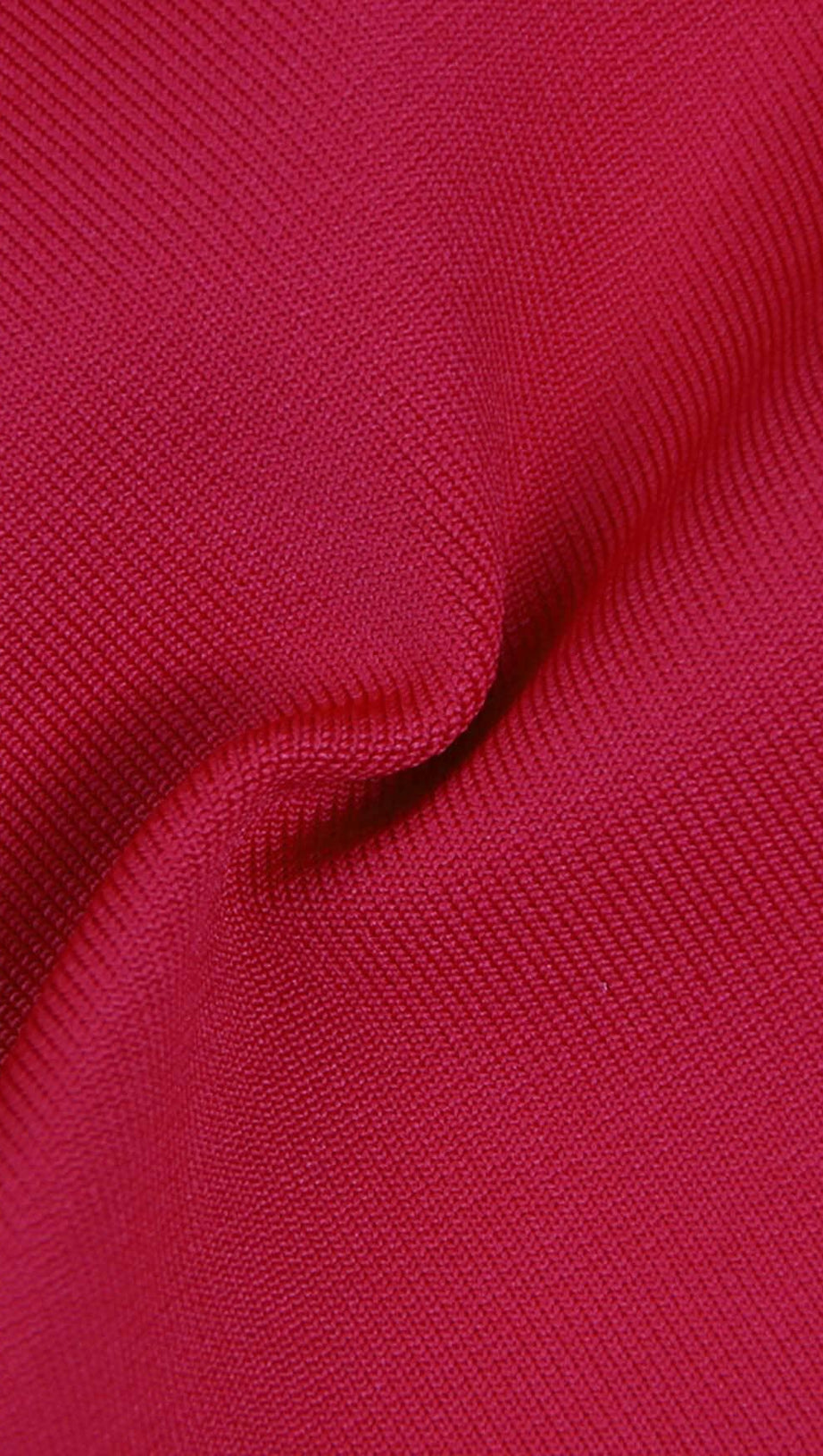 BRALETTE STRAPLESS MIDI DRESS IN RED