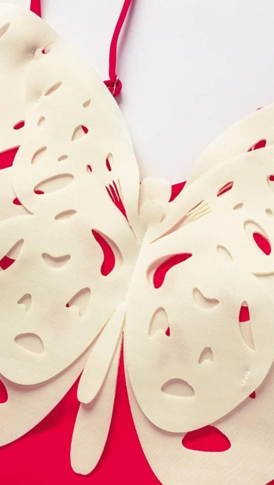 3D BUTTERFLY GRADIENT ONE PIECE SWIMSUIT