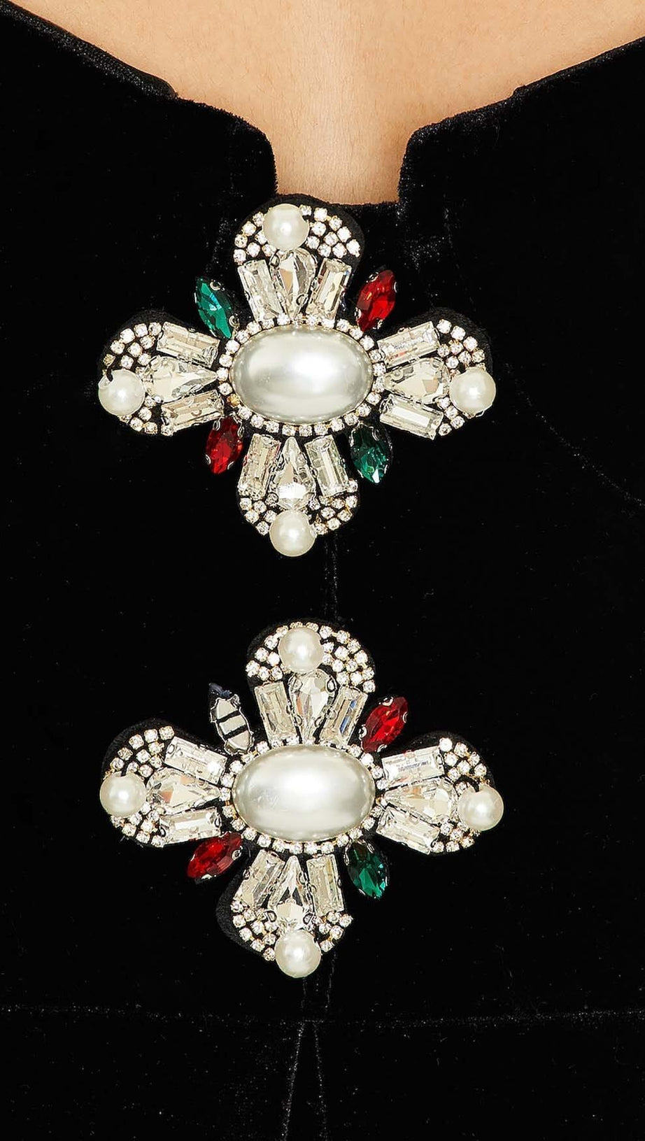 PUFF SLEEVE VELVET MINI DRESS IN BLACK