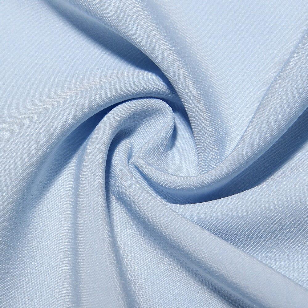 PRENDINO MIDI IN BRODERIE ANGLAIS BLU MORBIDO