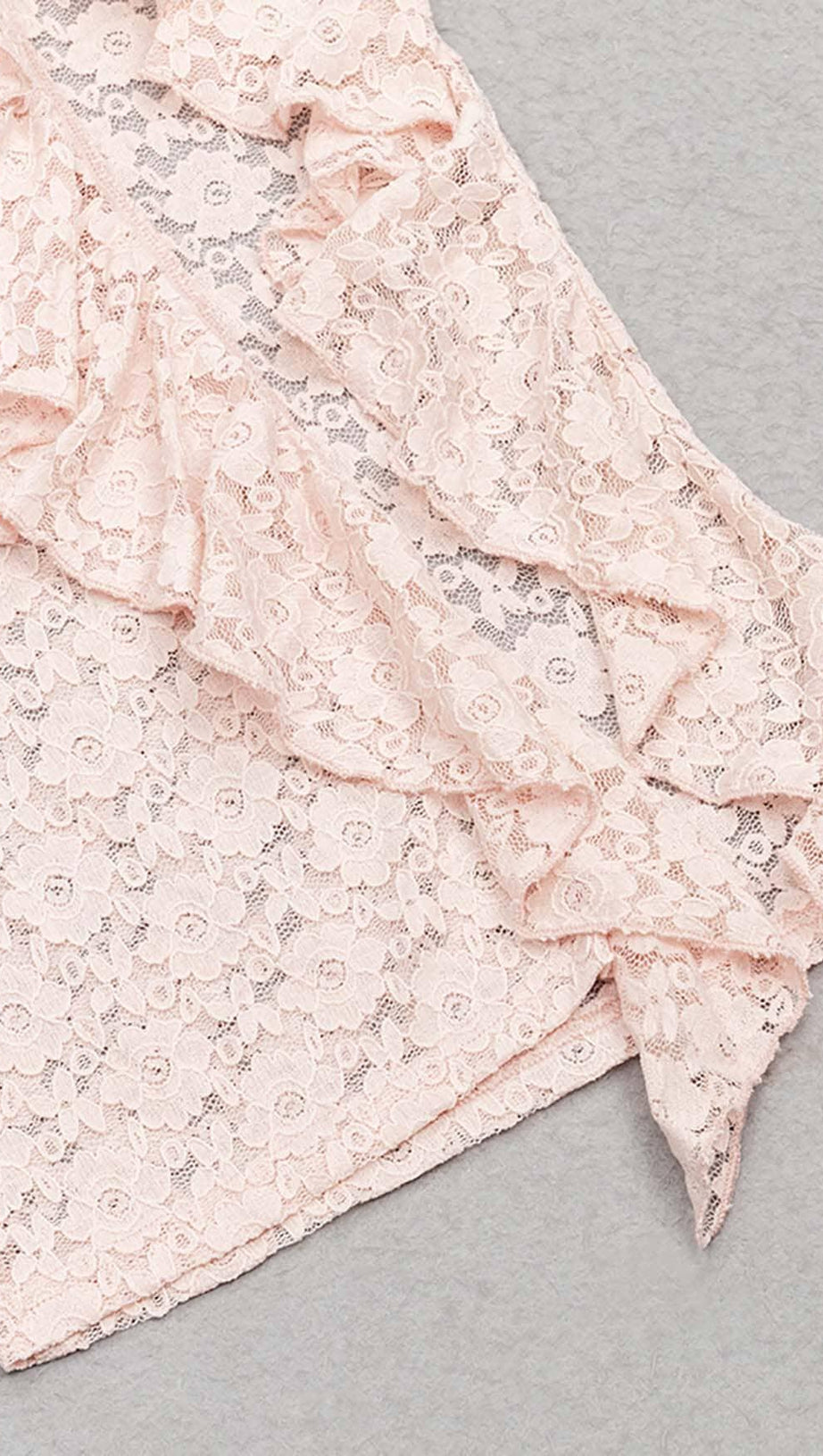 STRAPPY RUFFLE DETAIL MIDI DRESS IN PINK