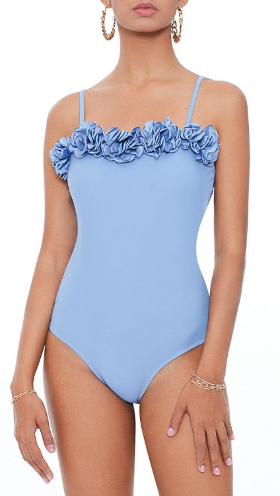 FLORAL DECOR ONE PIECE SWIMSUIT