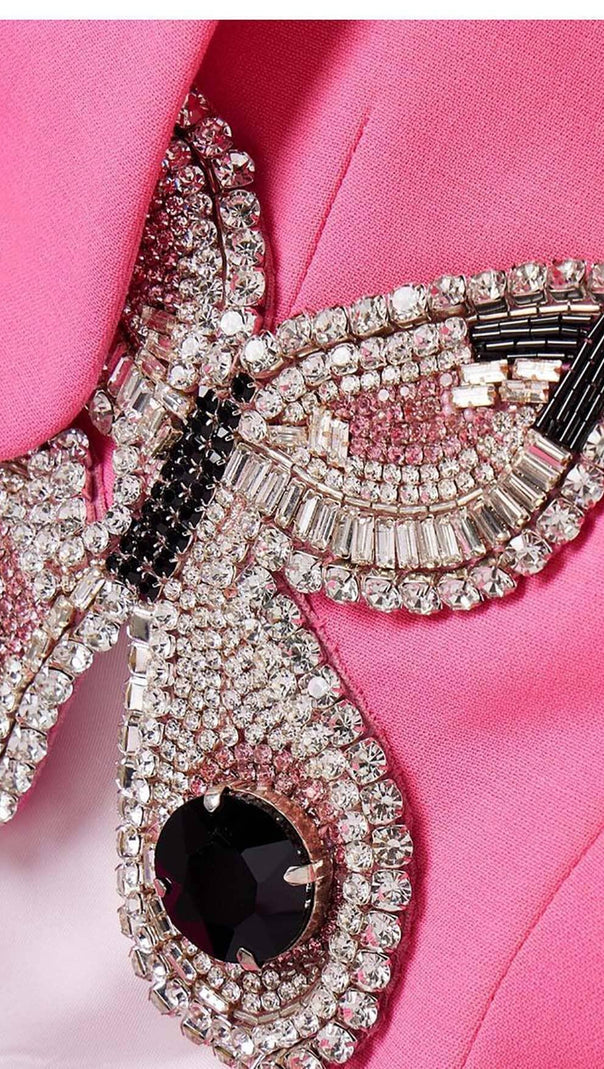 AIIZIE BOW EMBELLISHED CRYSTA TWO PIECE SET - product image
