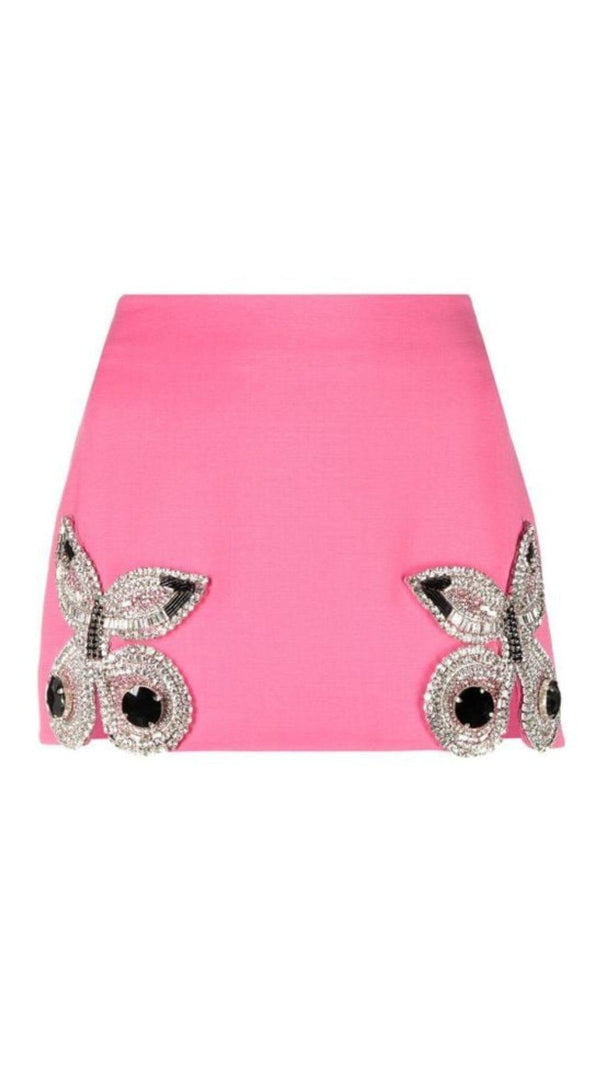 AIIZIE BOW EMBELLISHED CRYSTA TWO PIECE SET - product image