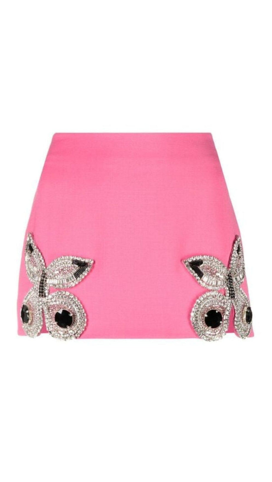 SET DUE PEZZI DI CRISTALLO CON FIOCCO