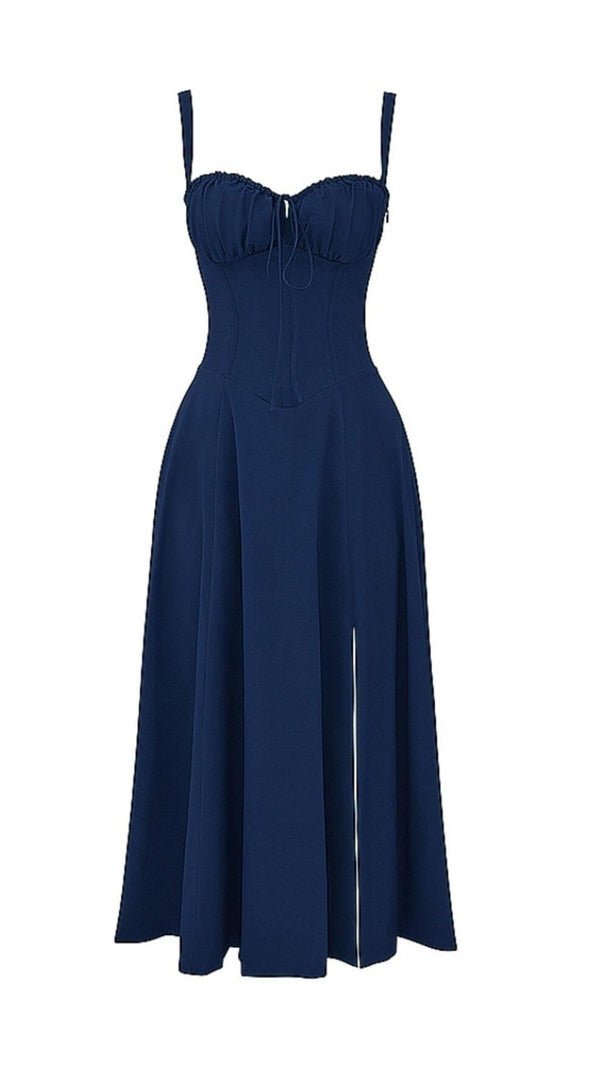 AIIZIE FRENCH NAVY BUSTIER SUNDRESS - product image