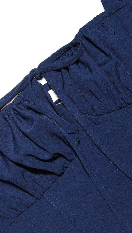 FRENCH NAVY BUSTIER SUNDRESS