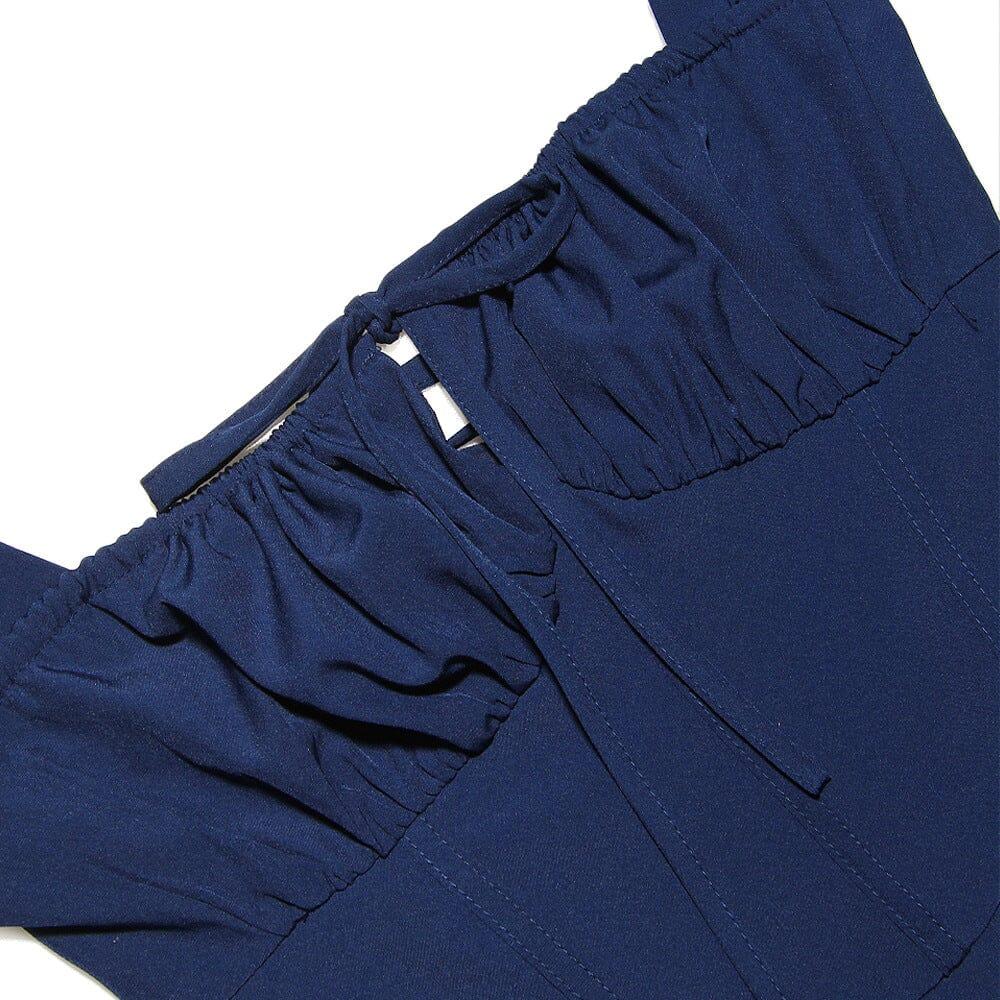 ABITO BUSTIER IN STILE MARINO FRANCESE