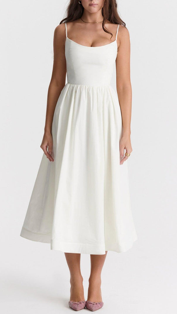 AIIZIE IVORY CORSET SUNDRESS - product image