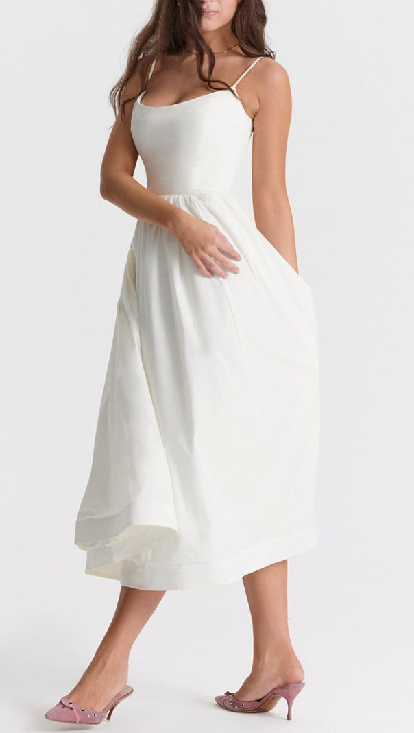 AIIZIE IVORY CORSET SUNDRESS - product image