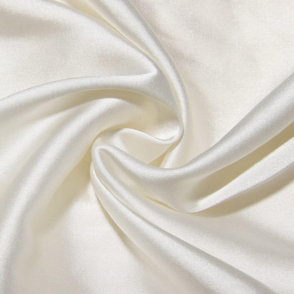 Ivory Sequin Pleat Maxi Dress