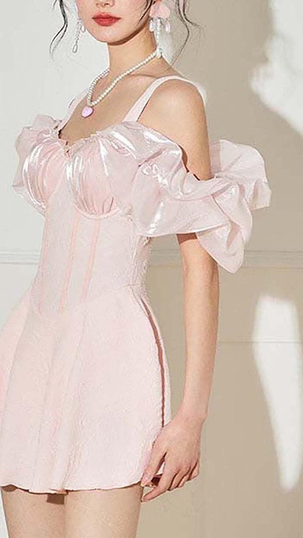 AIIZIE OFF THE SHOULDER BOUFFANT SWIMSUIT - product image