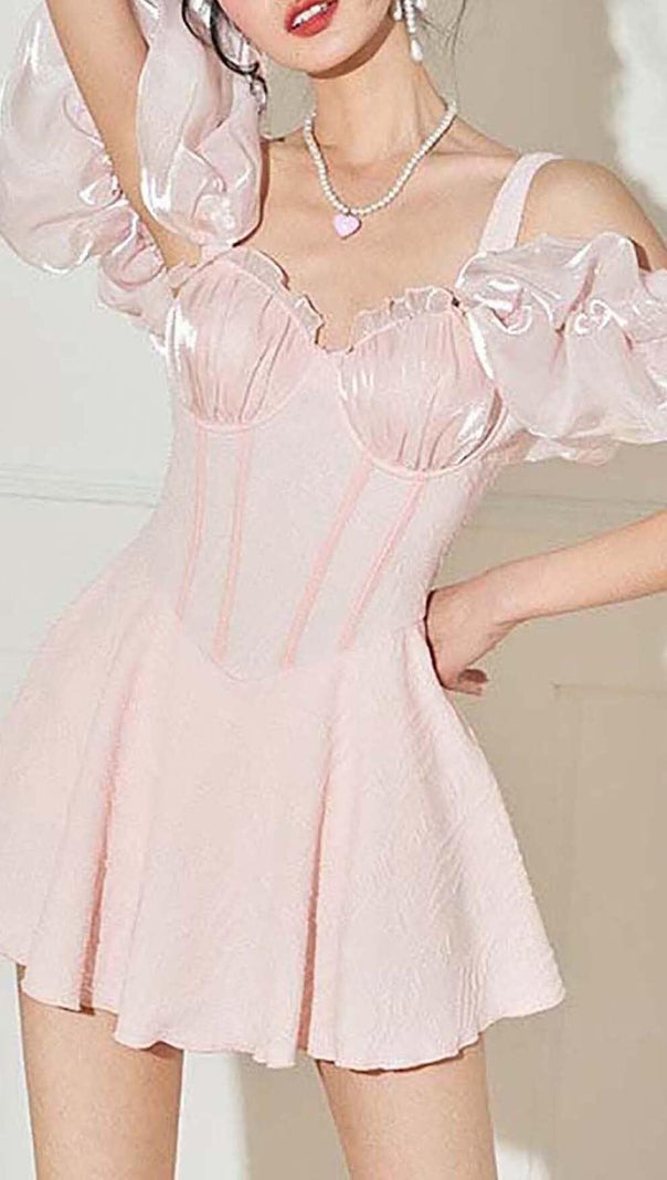AIIZIE OFF THE SHOULDER BOUFFANT SWIMSUIT - product image