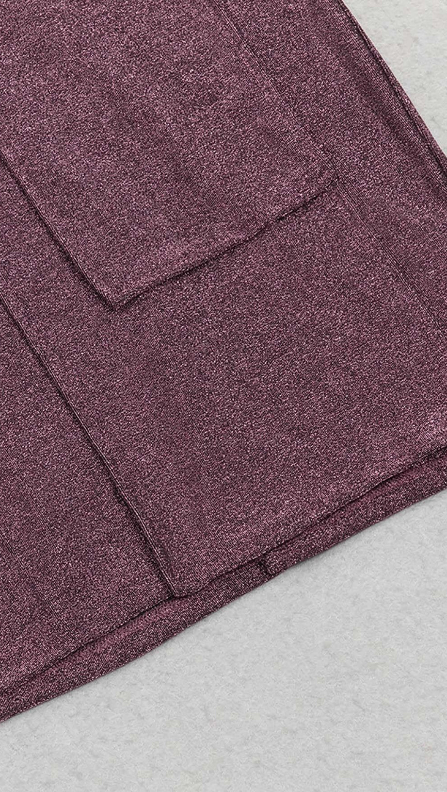 PLUS GLITTER MIDI DRESS IN BROWN