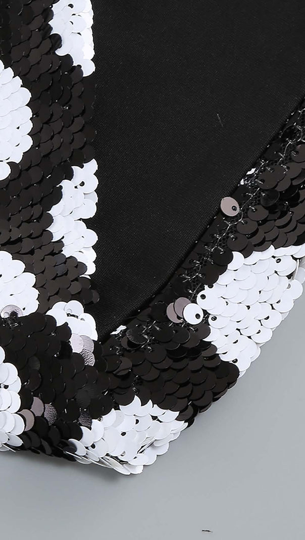 AIIZIE FEATHER TRIM POLKA DOT MINI DRESS - product image