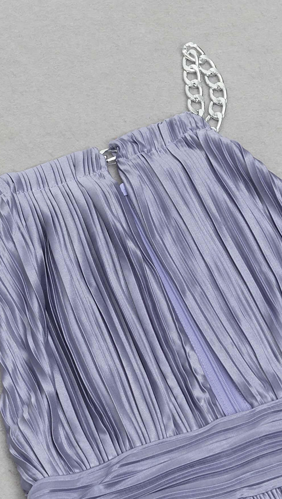 MOCK-NECK SLEEVELESS BELTED MIDI DRESS