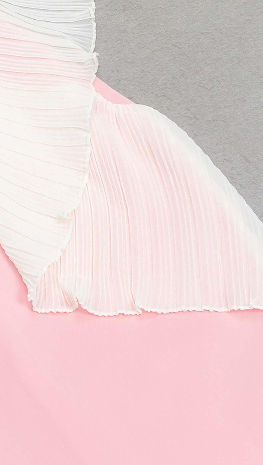 BANDEAU MERMAID MIDI DRESS IN PINK