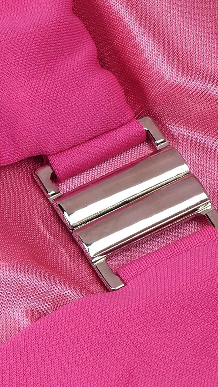 CUTOUT STRAPLESS MAXI DRESS IN PINK