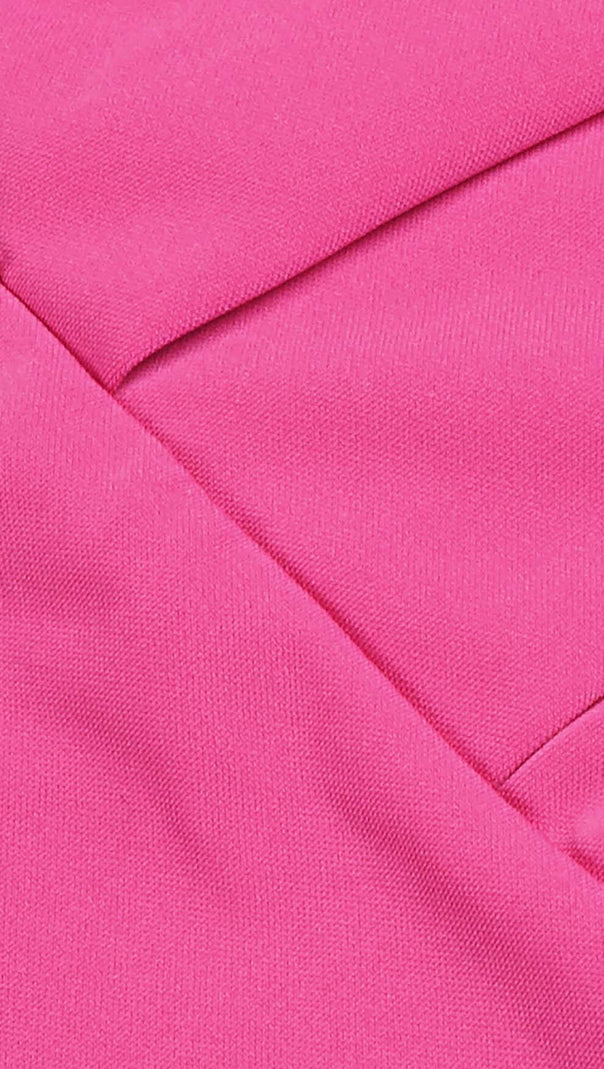 AIIZIE CUTOUT STRAPLESS MAXI DRESS IN PINK - product image
