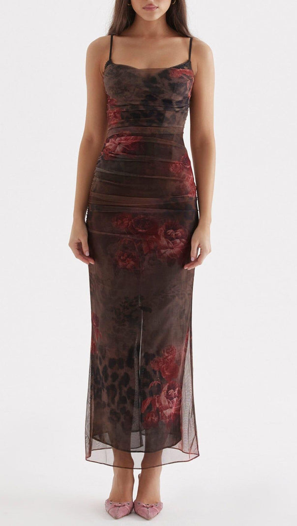 AIIZIE PRINTED MIDI DRESS - product image